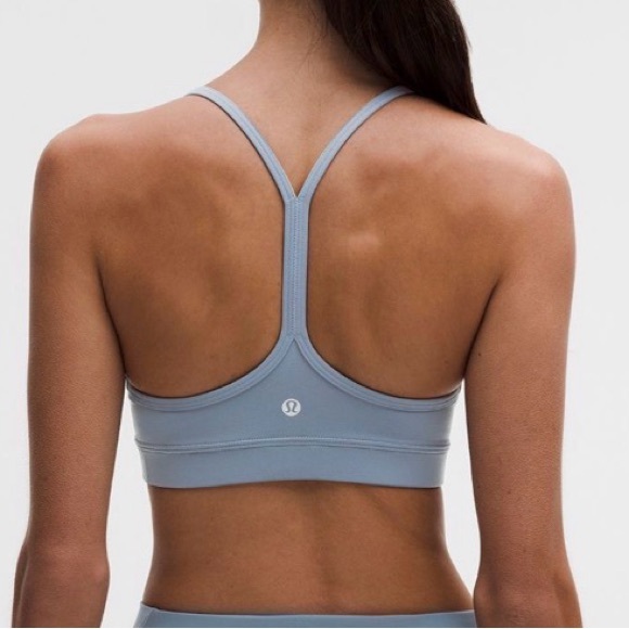 Lululemon-Flow Y Bra size 6 Steele blue-NWT - Picture 2 of 9